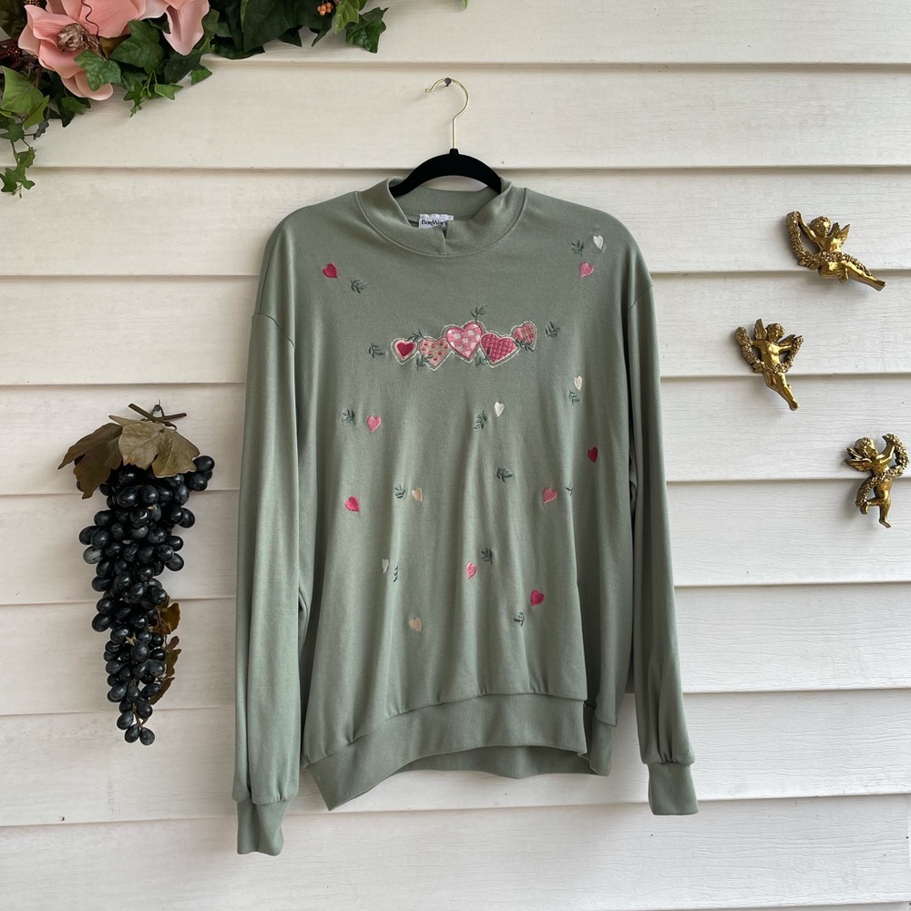 Vintage Bonsworth Grandma Embroidered Sweater